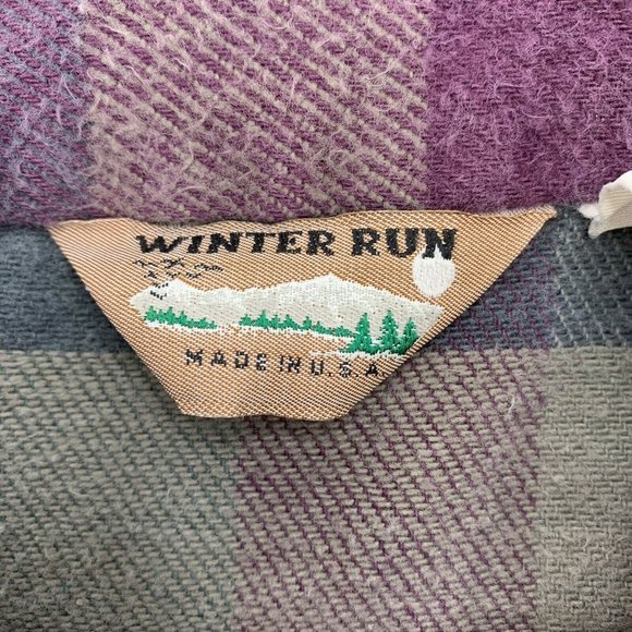Winter Run Shirts Vintage Mens Winter Run Flannel Shirt Poshmark